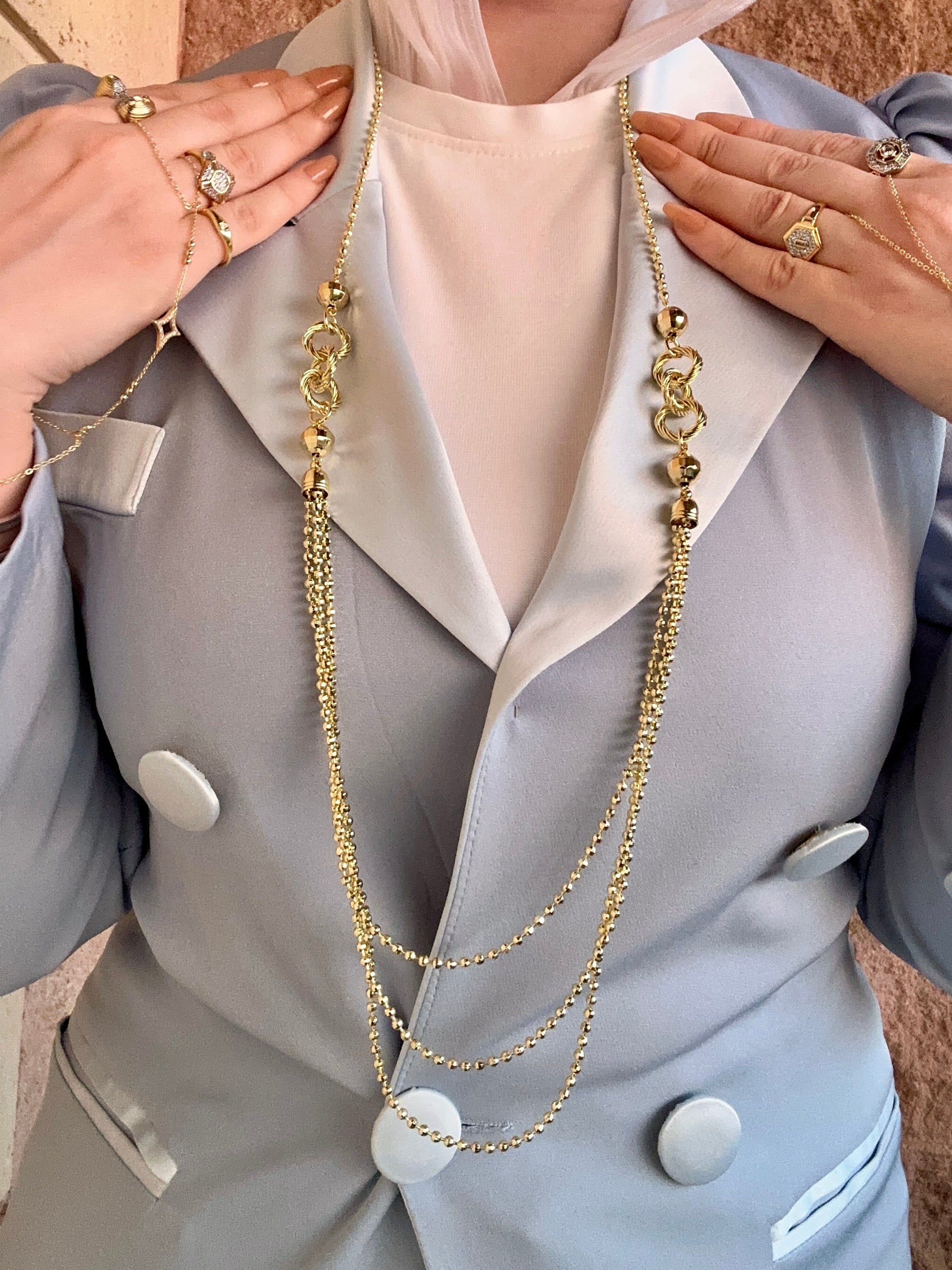 Long necklace