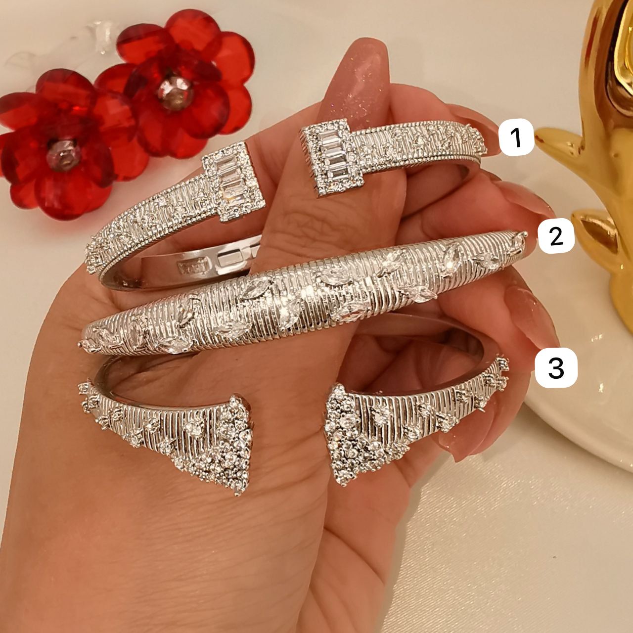 Diamond bangle