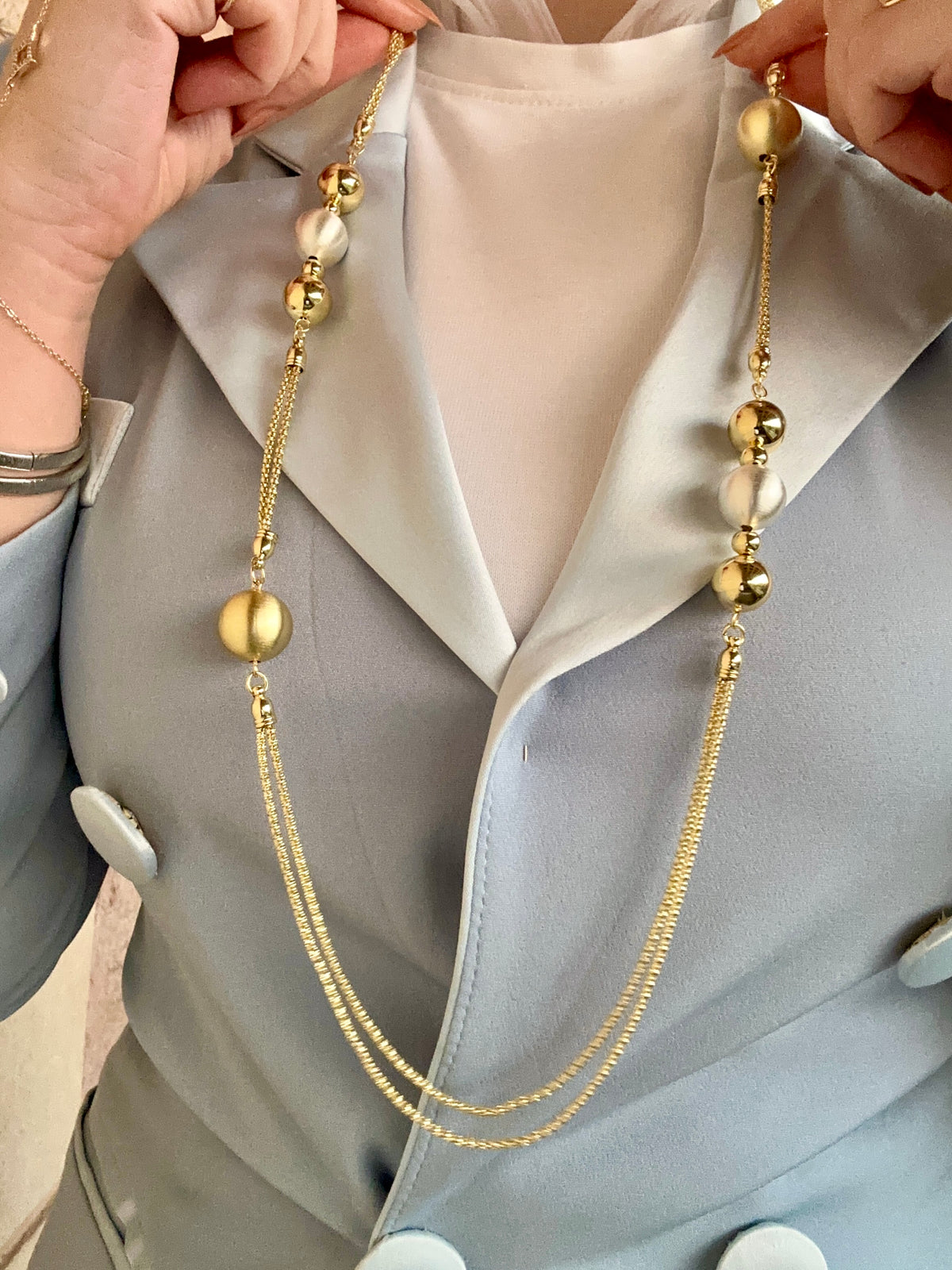 Long necklace