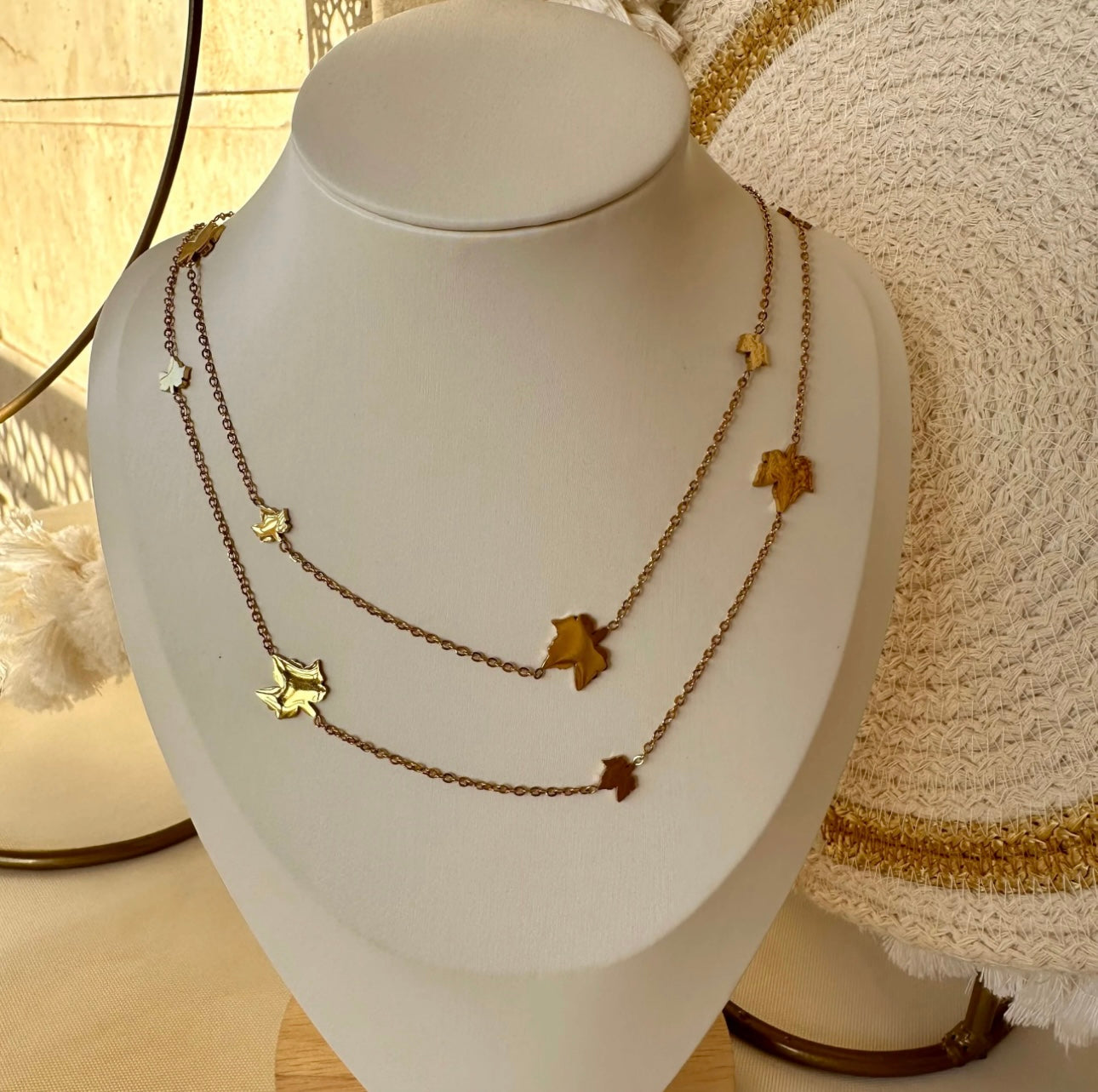 Star long necklace