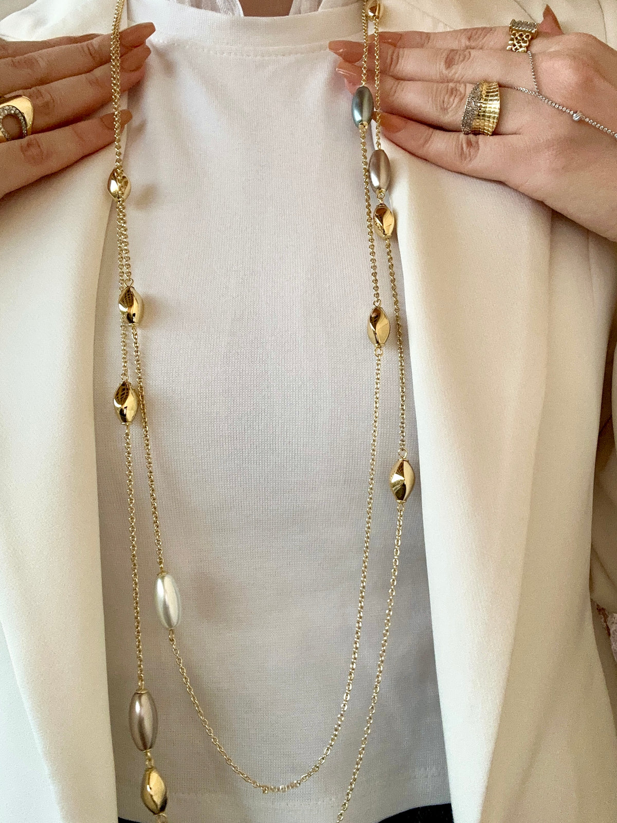 Long necklace