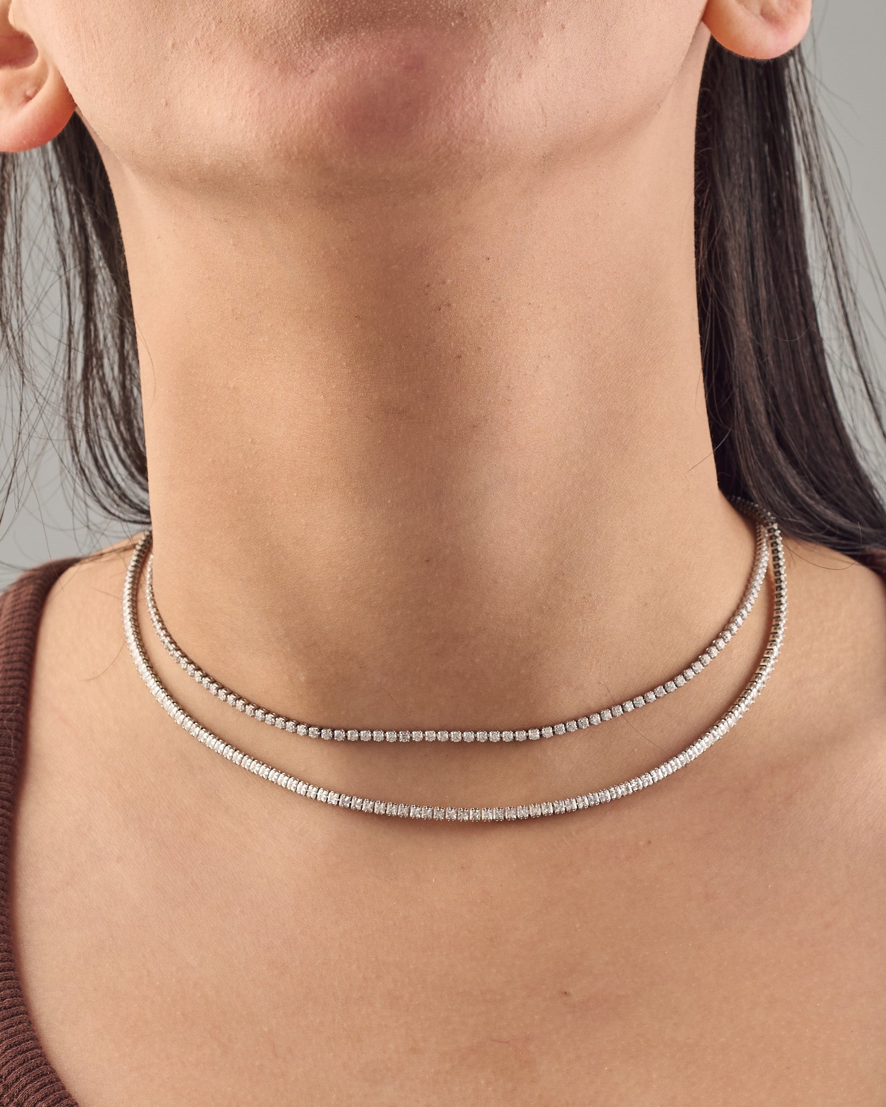 Tennis necklace