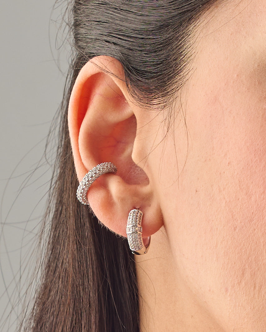 Ear cuff & earrings