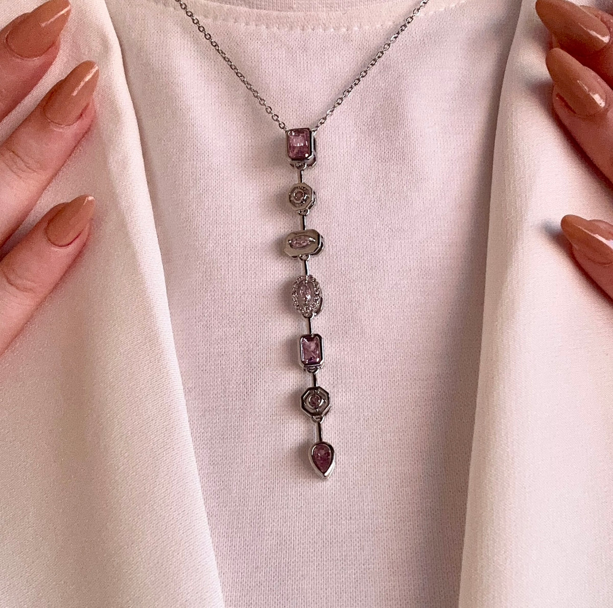 V necklace
