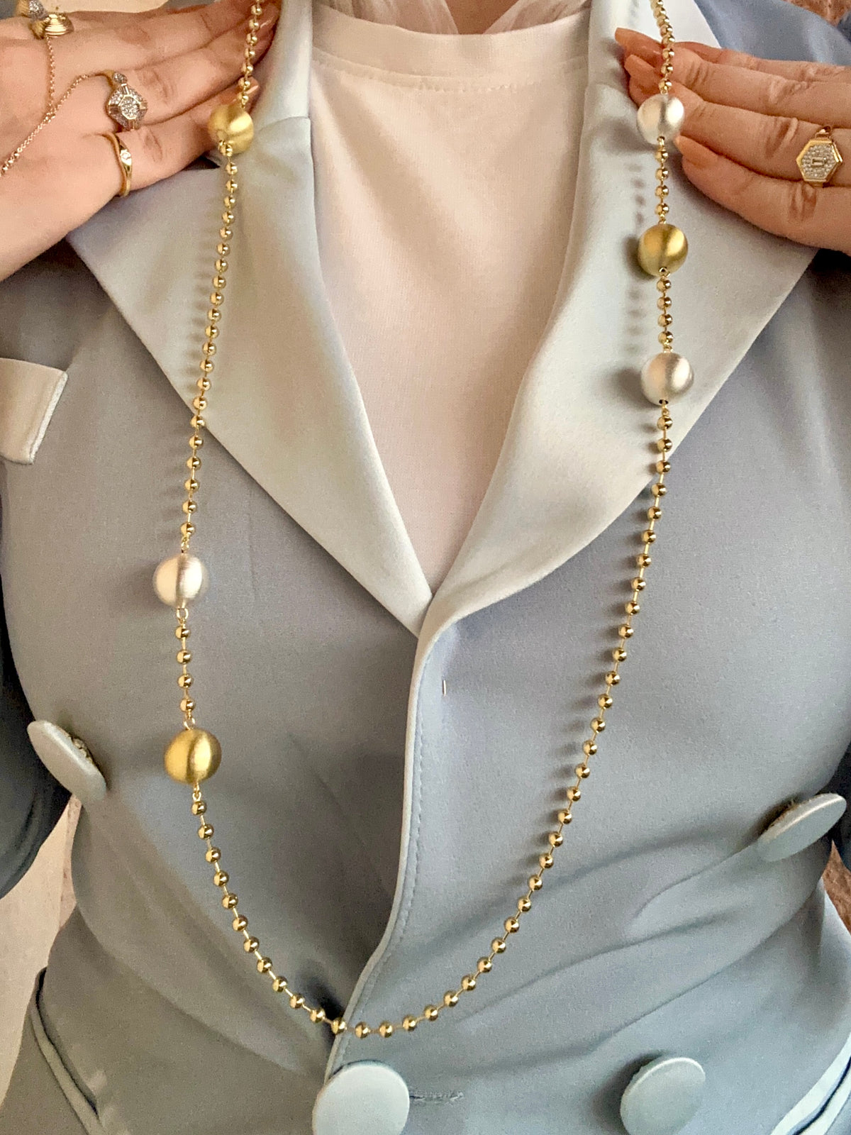 Long necklace