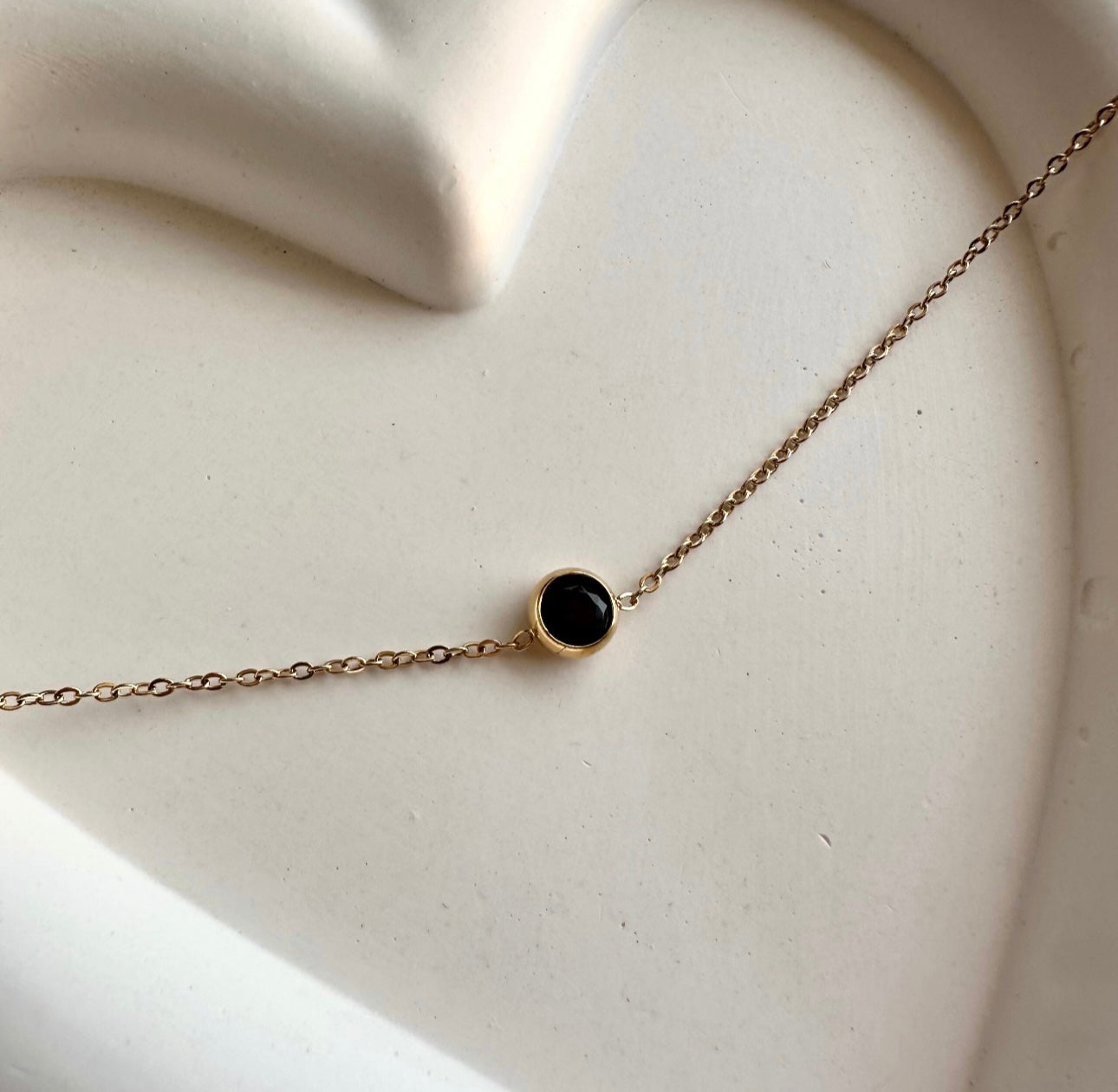 Black zircon bracelet