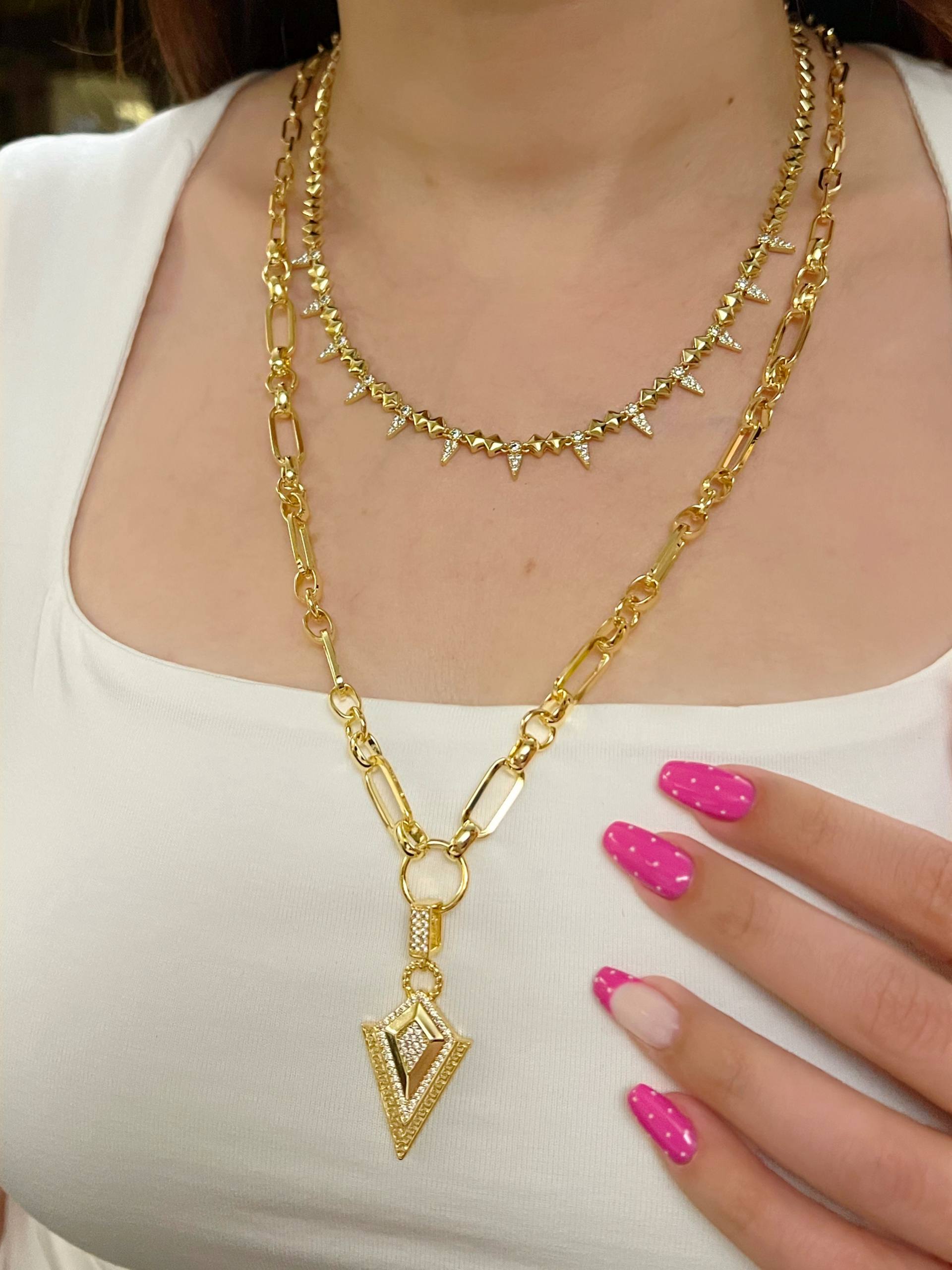 Long necklace