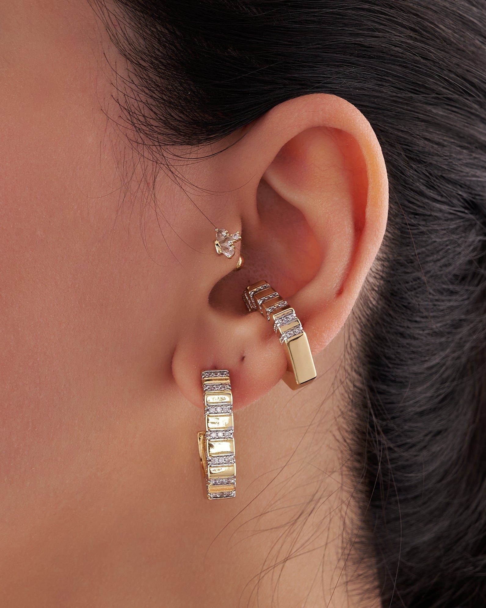 Cuff earrings