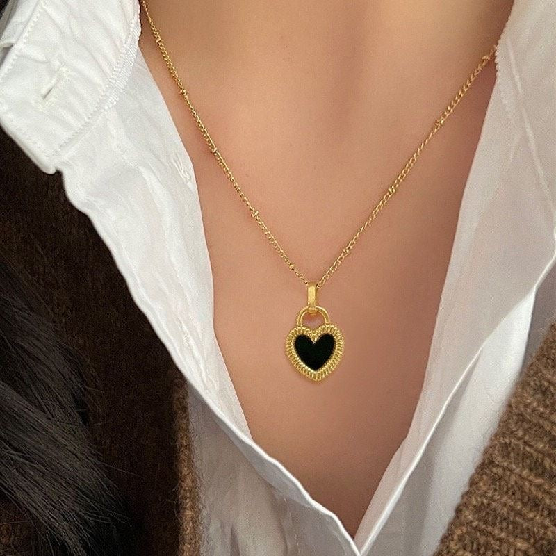 Heart charm Necklace
