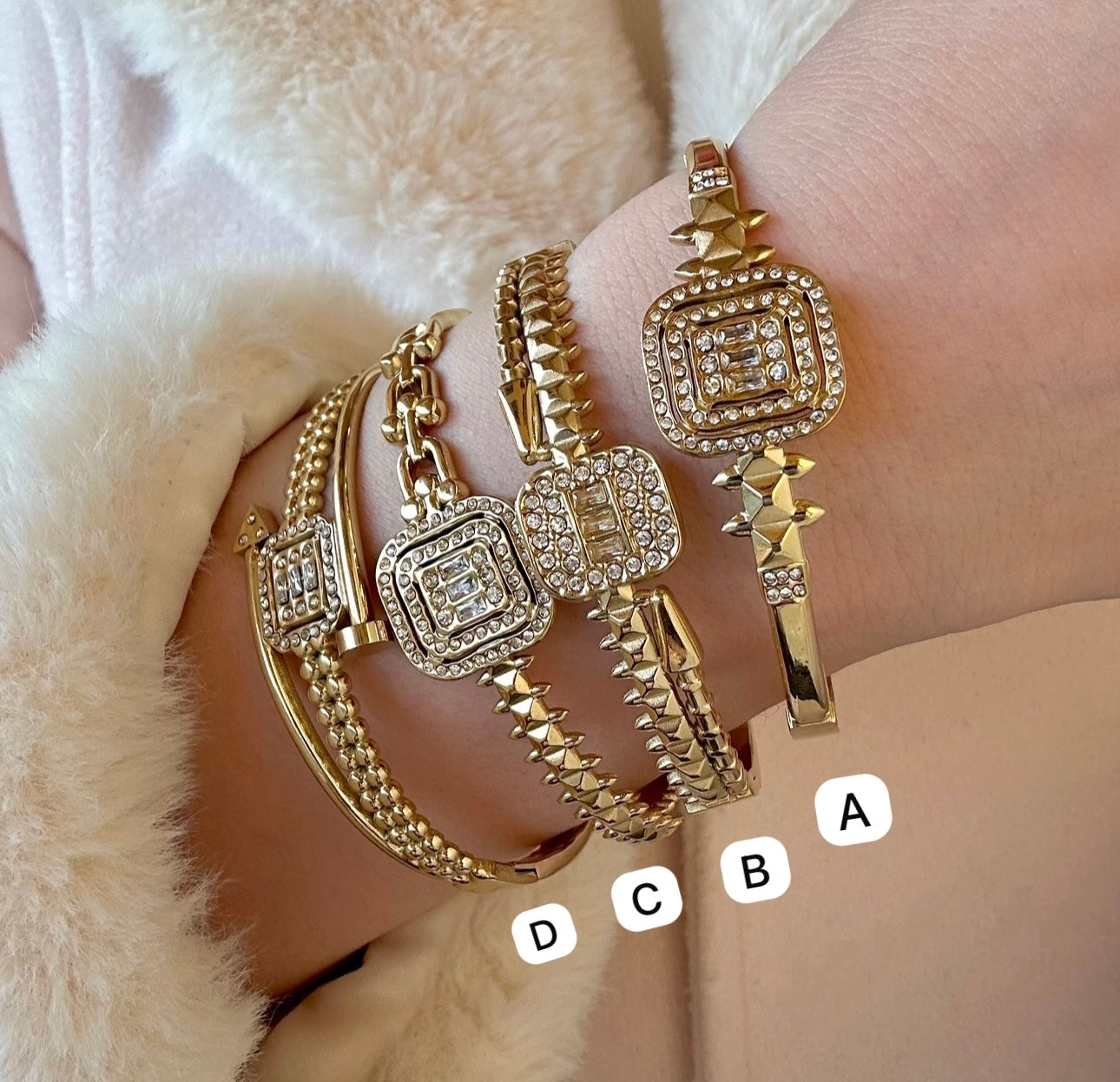 أساور زركون عصرية