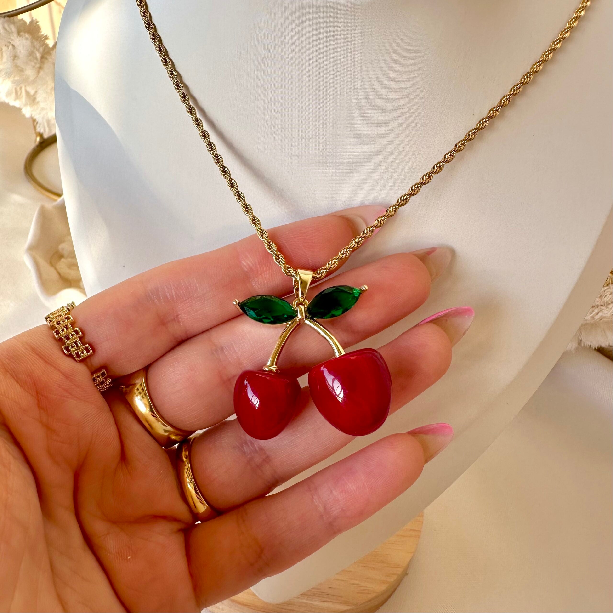 Cherry 🍒 necklace
