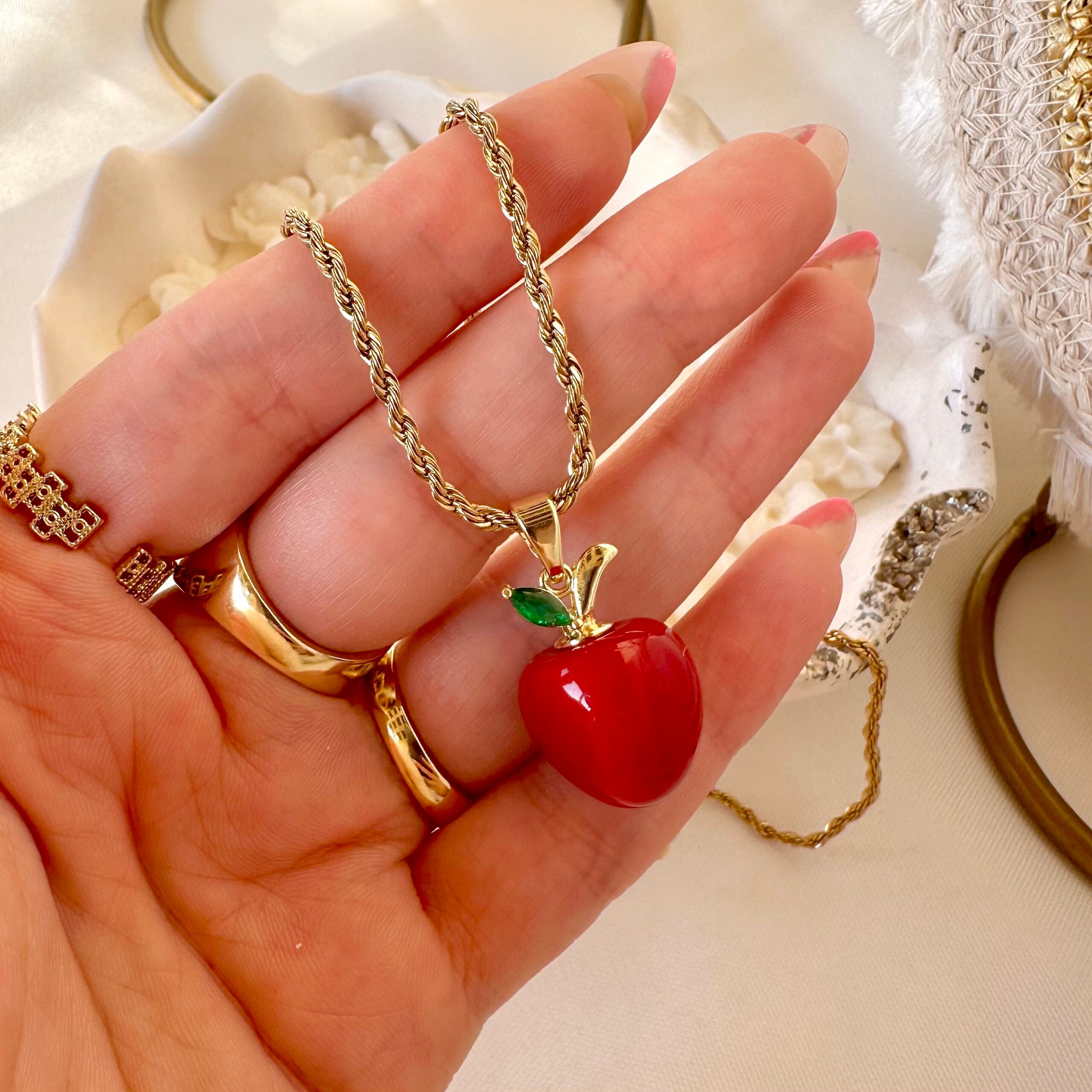 Cherry necklace
