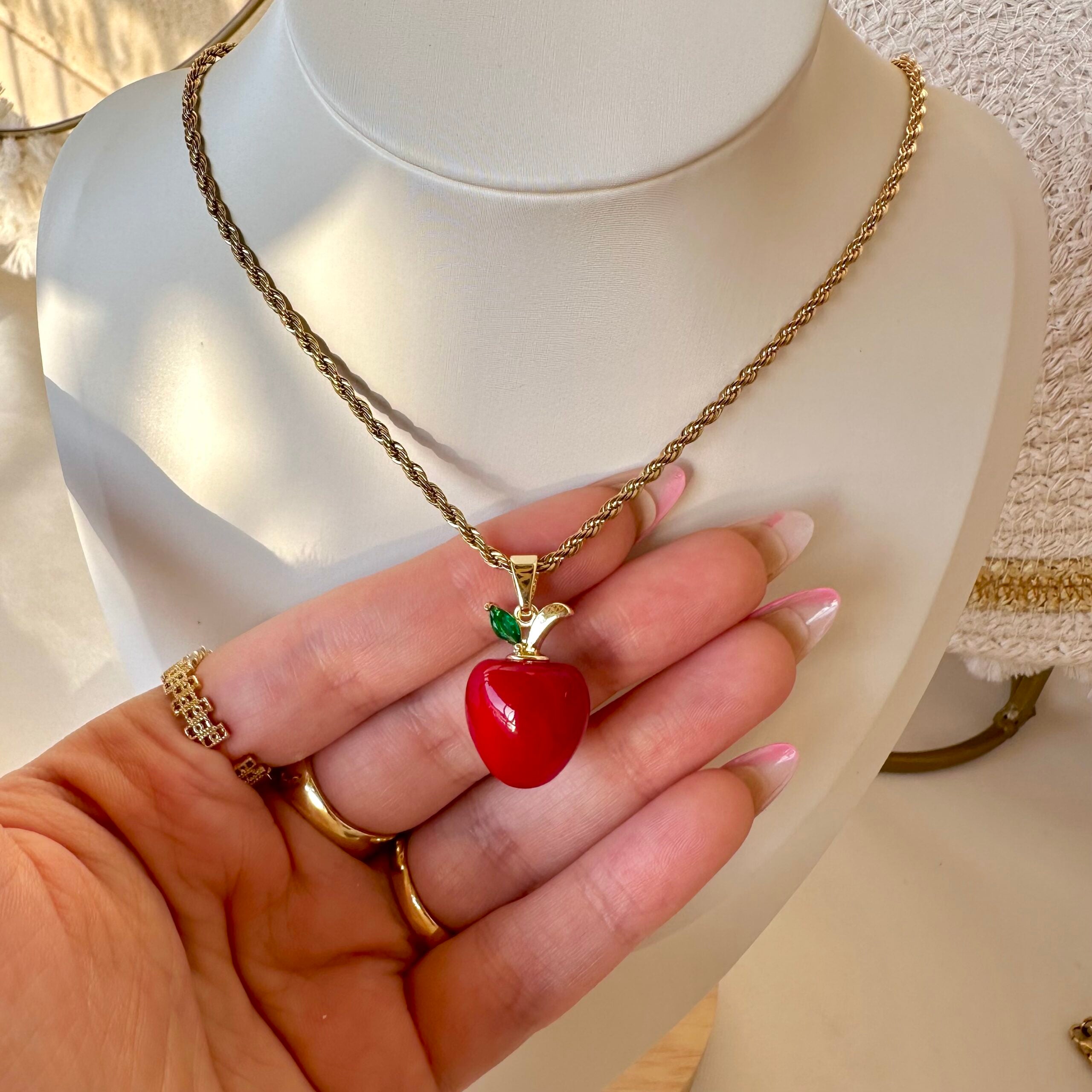 Cherry necklace