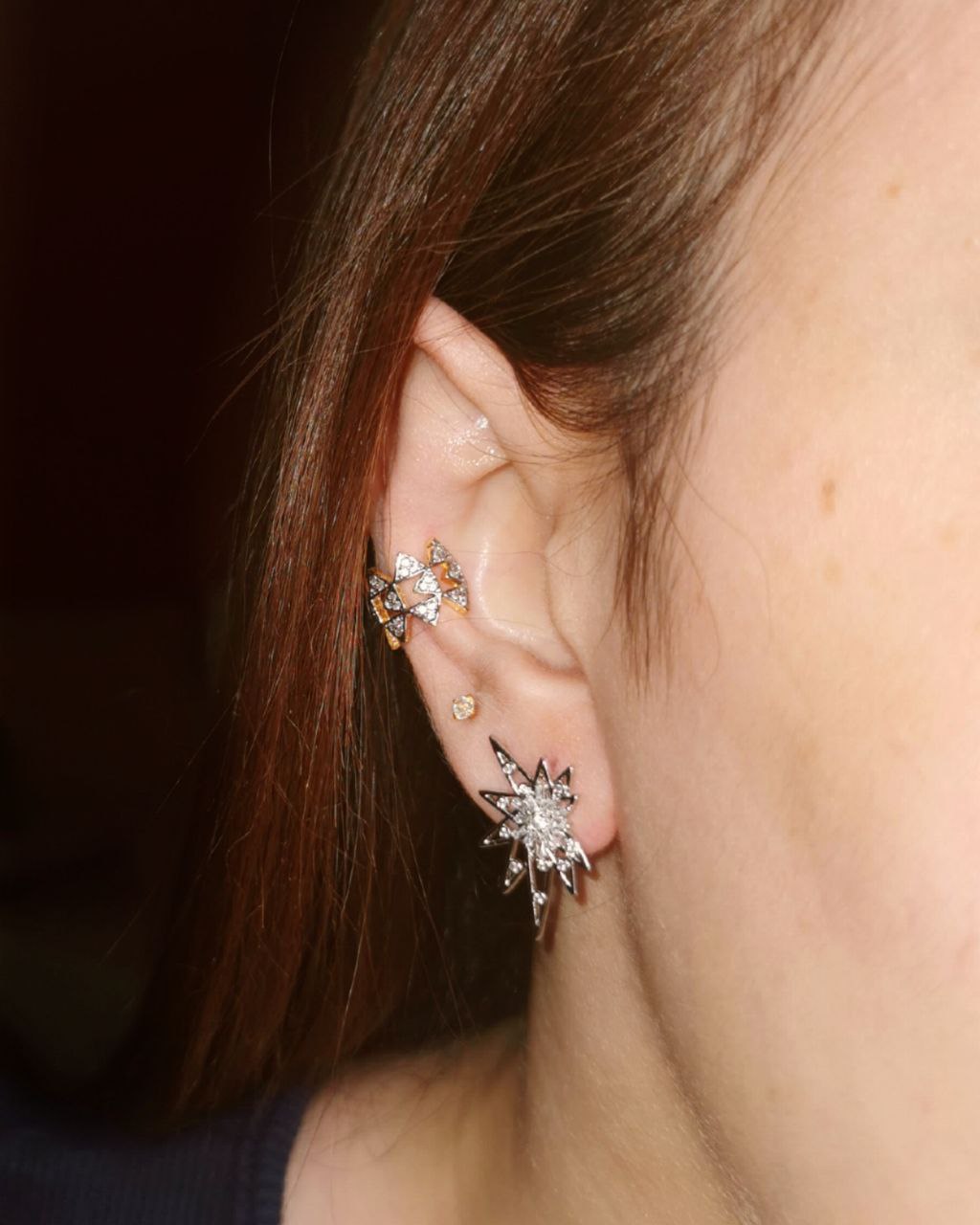 Star earrings