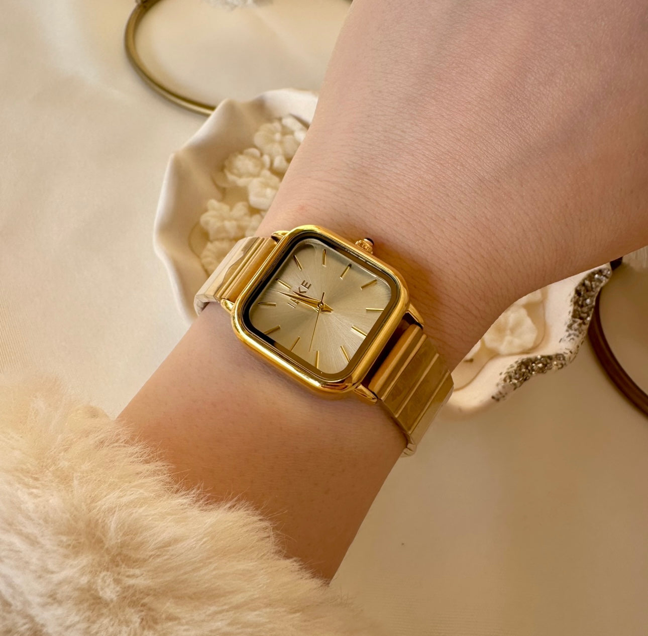 ieke marble square watch