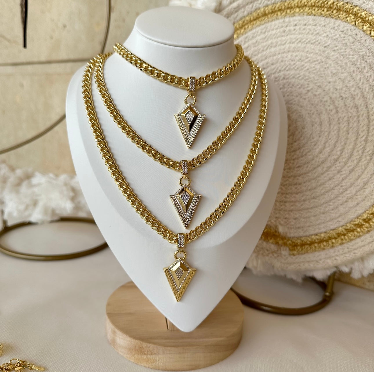 Sparkle zircon necklace