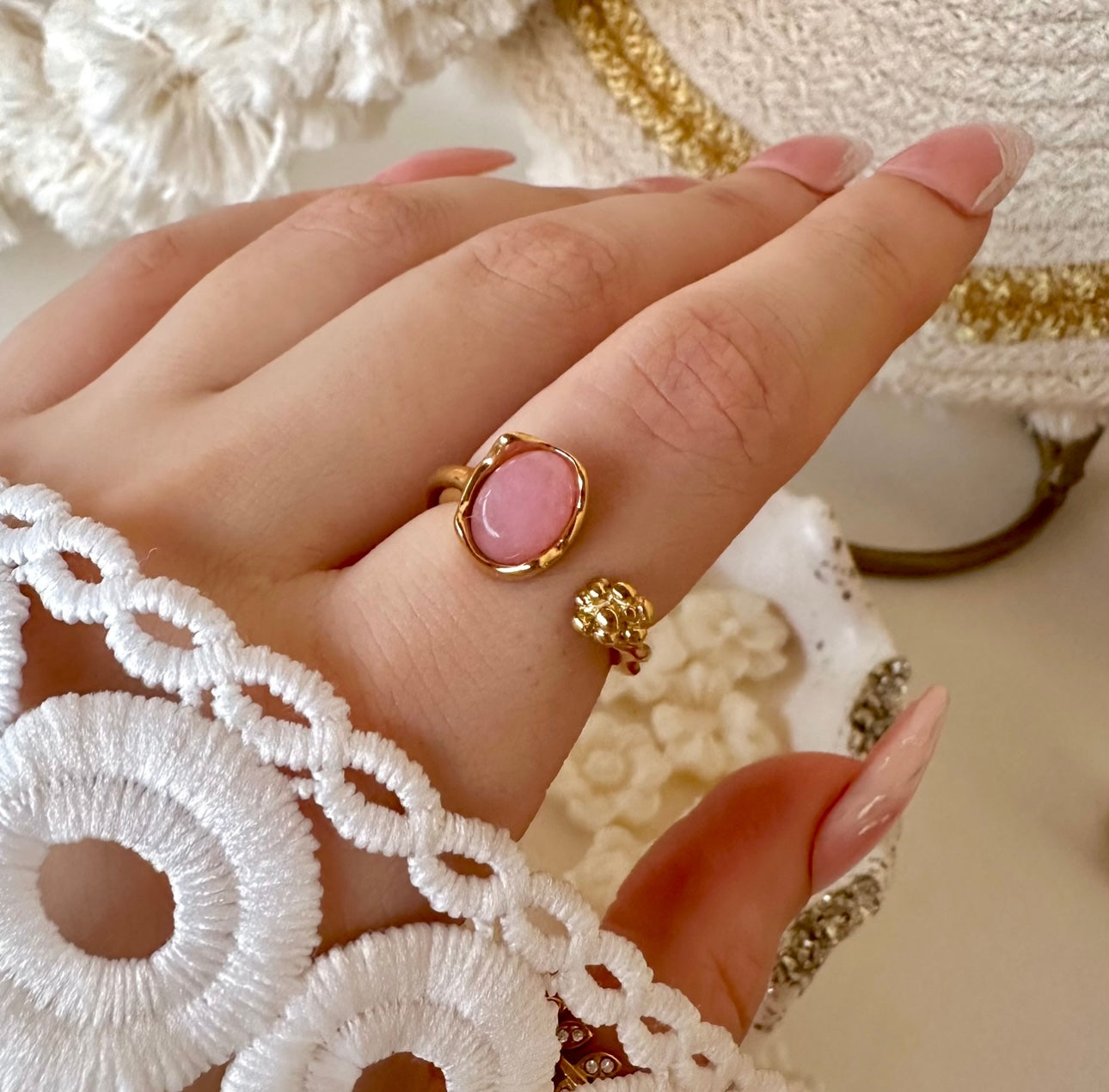 Light pink Ring