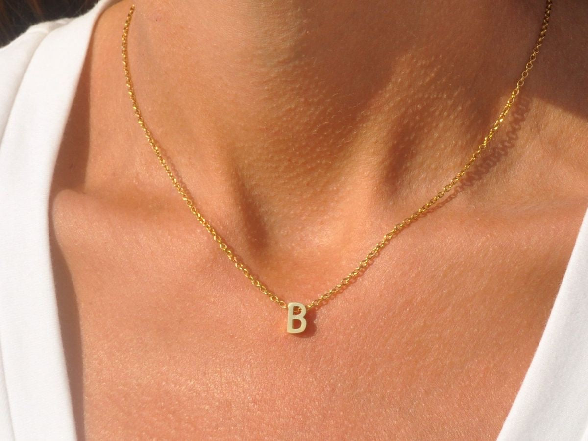 Letter necklace
