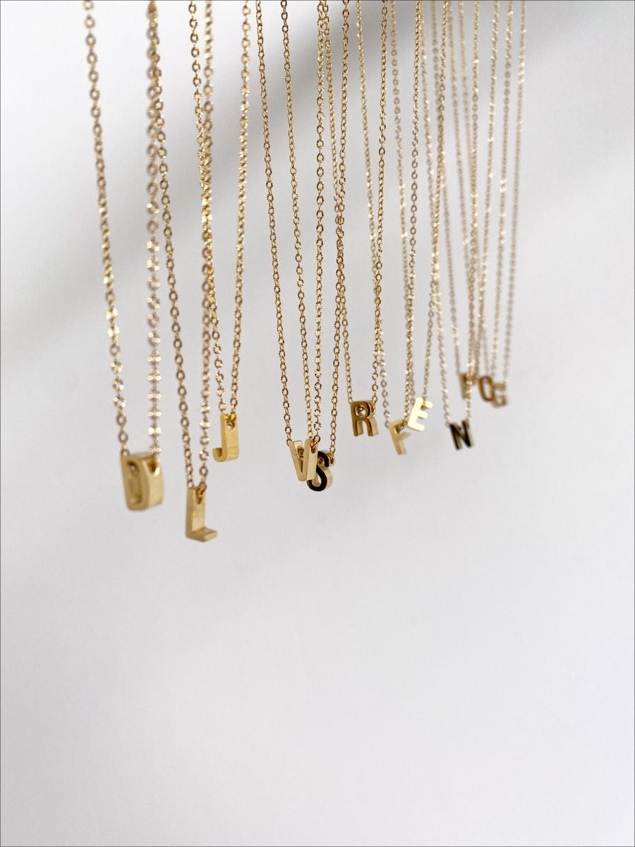 Letter necklace