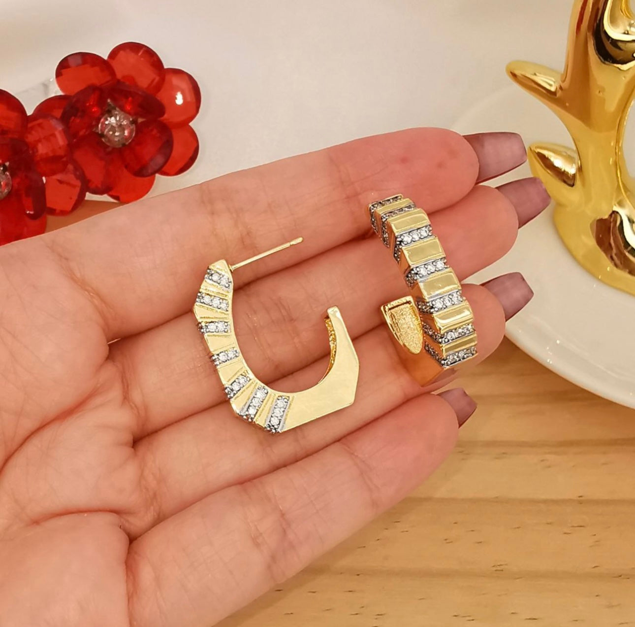Cuff earrings