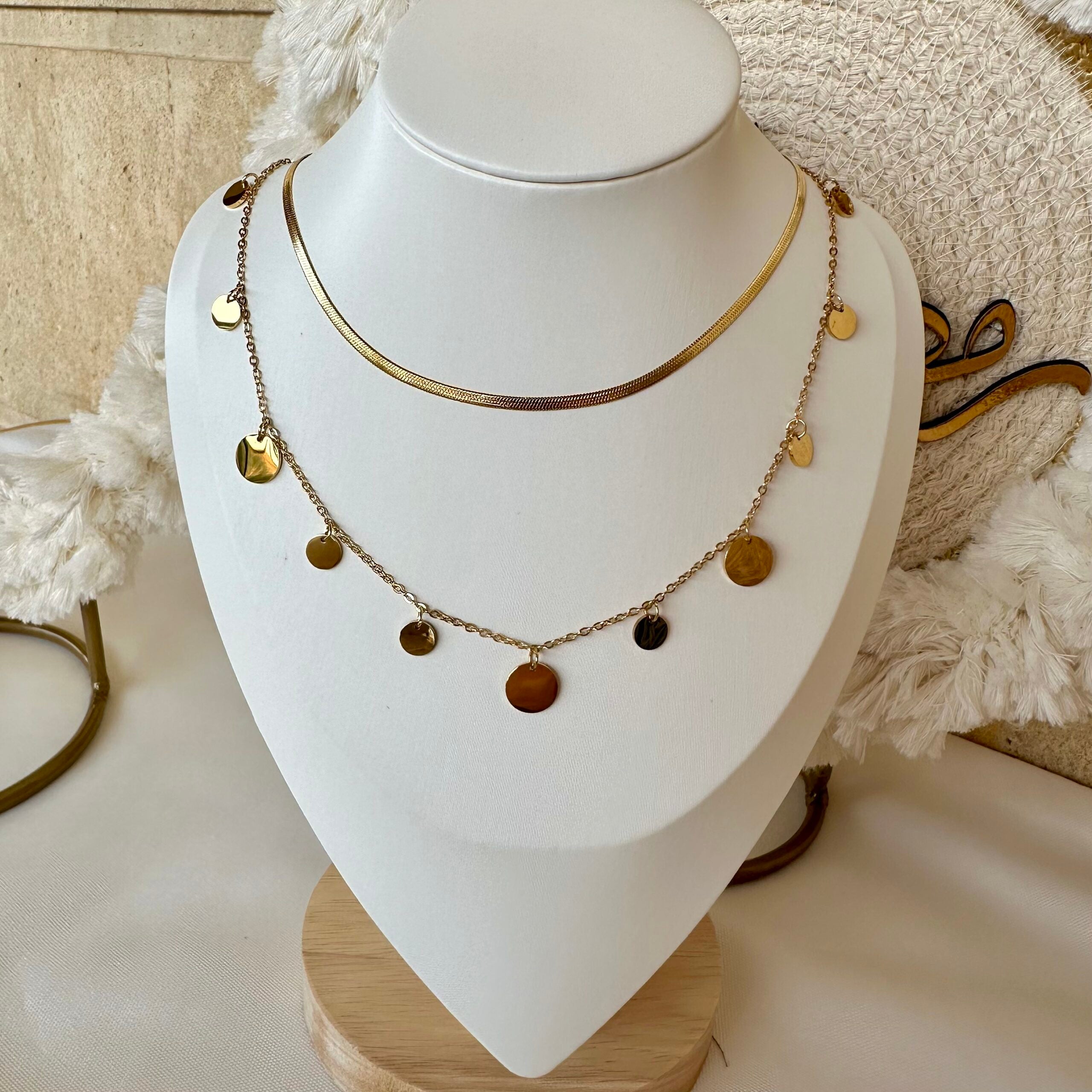 Coins necklace