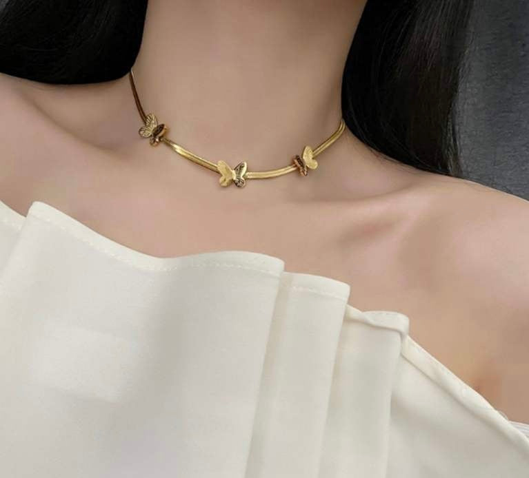 Butterfly necklace