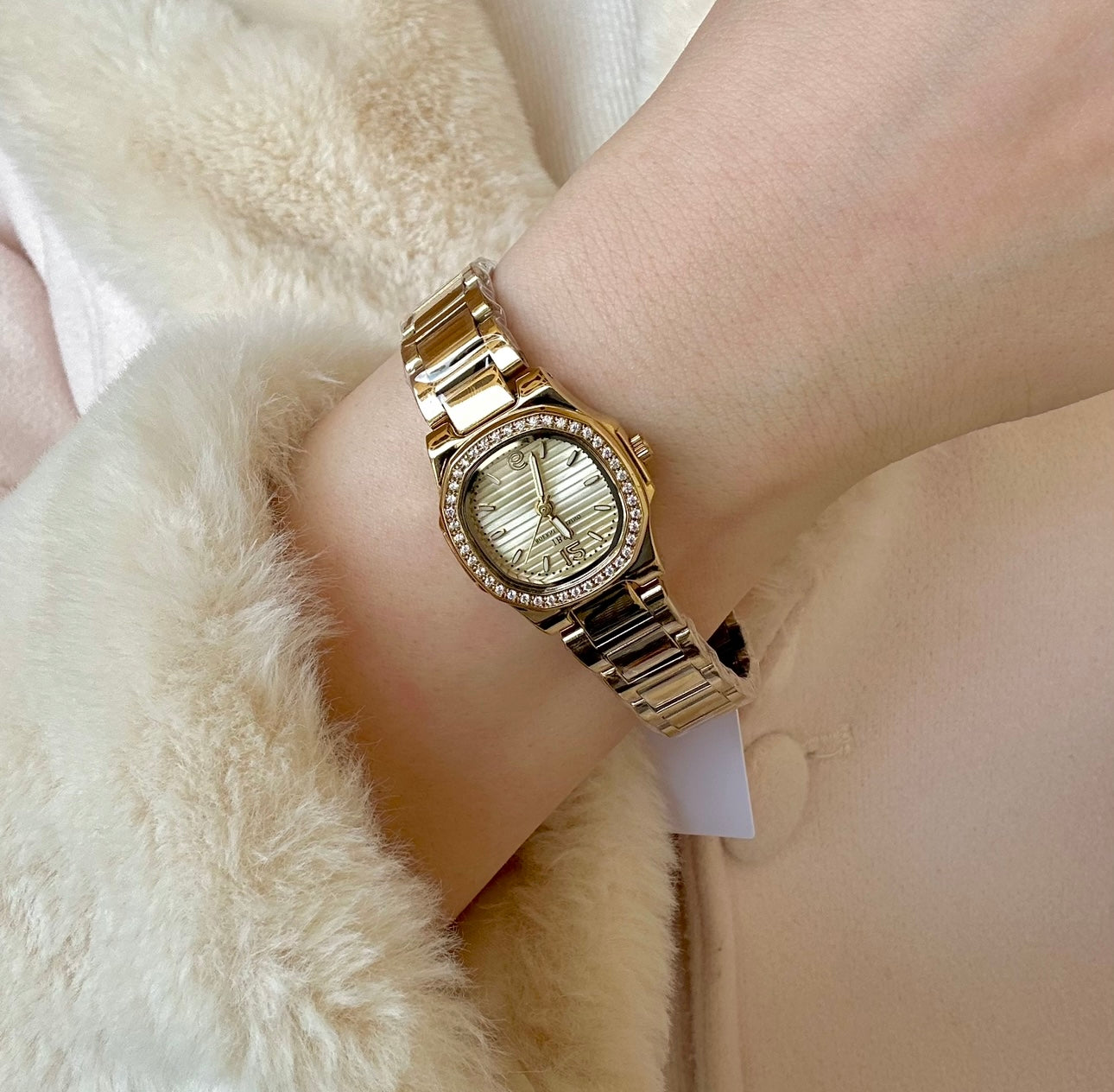 Classic golden ibso watch