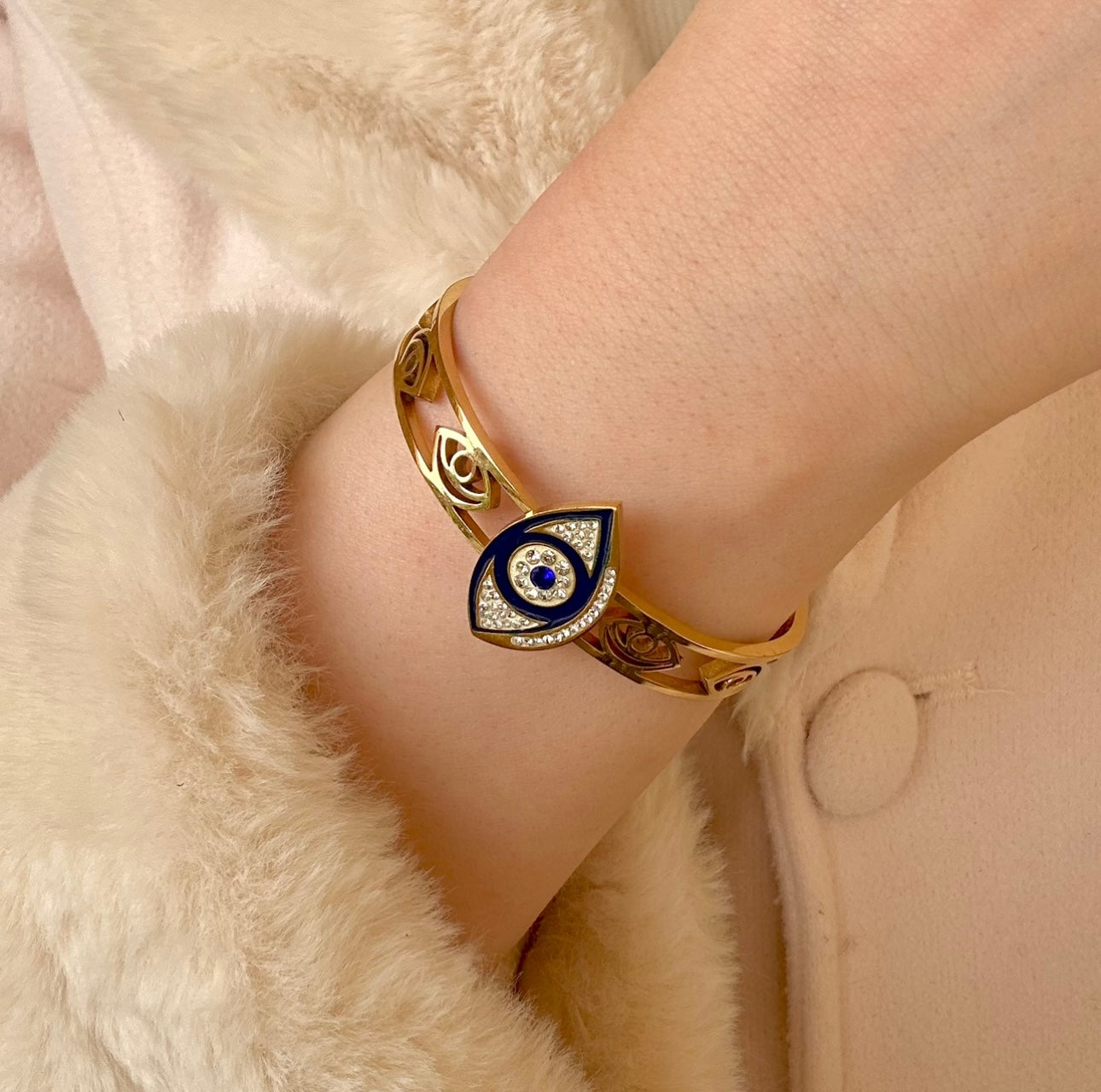 Evil eye bracelet