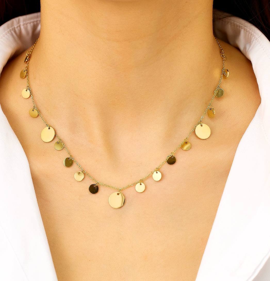 Coins necklace