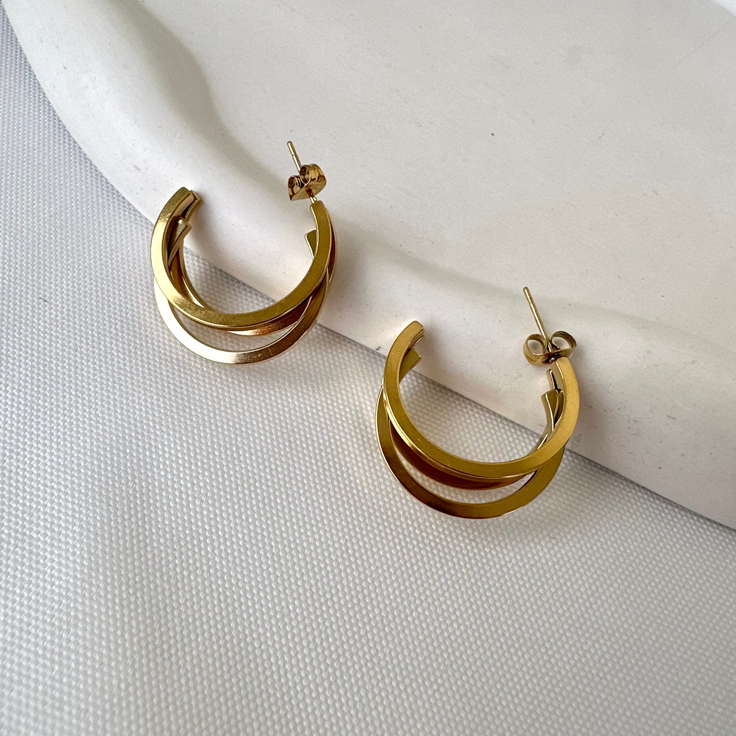 Hoop earrings