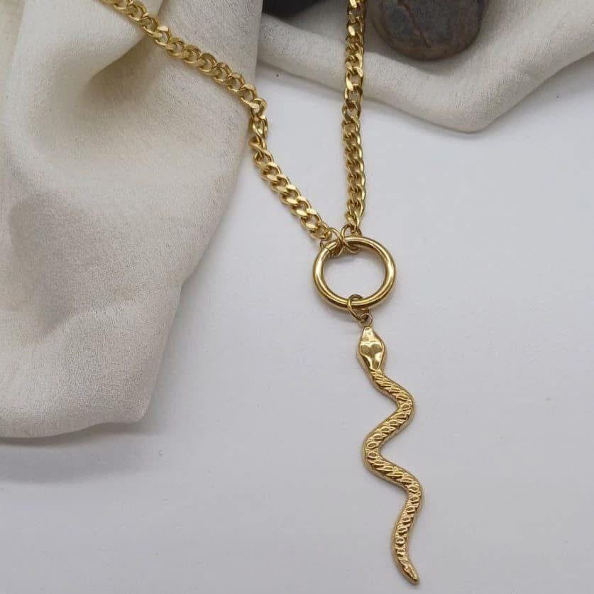 Snake necklace