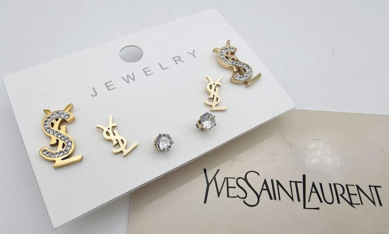 YSL set earrings