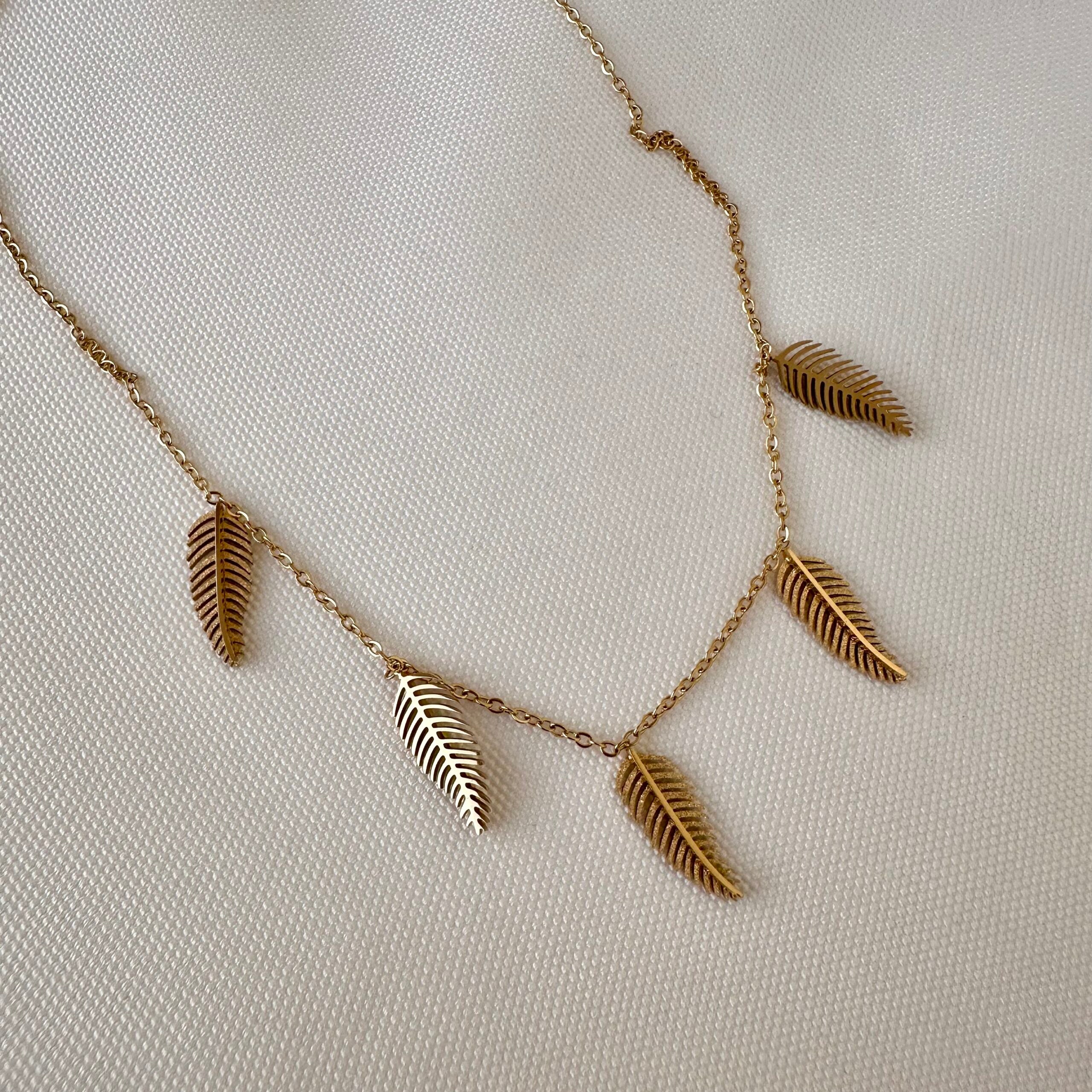 Leaf necklace