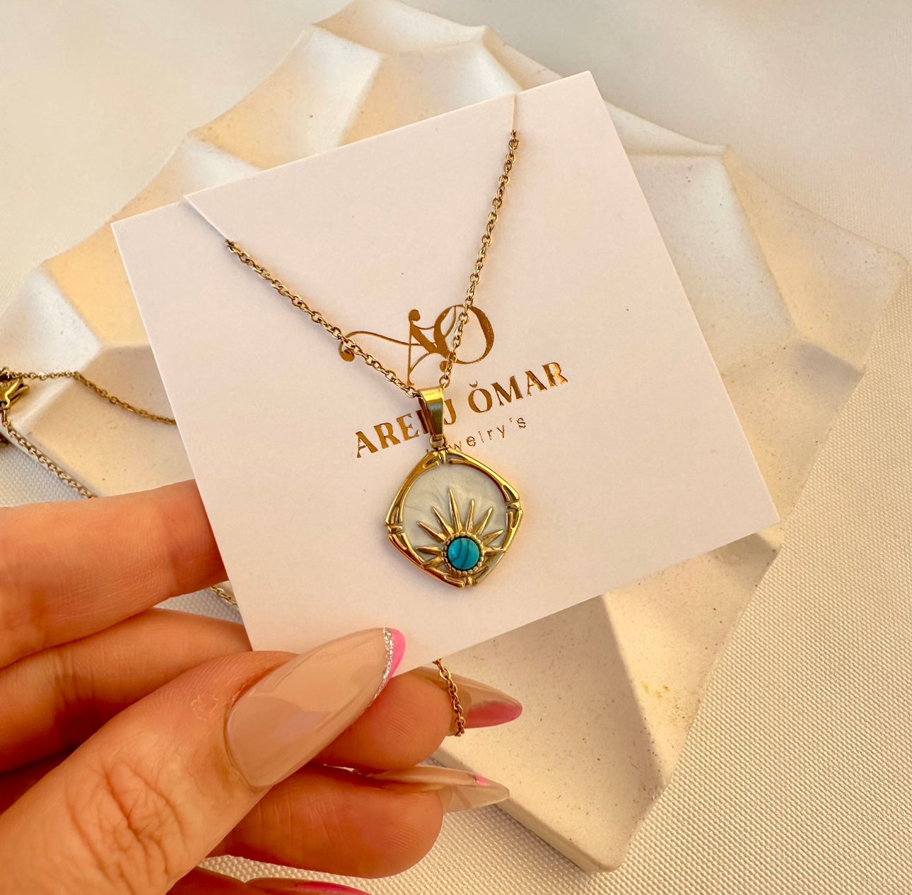 Sun Turquoise necklace