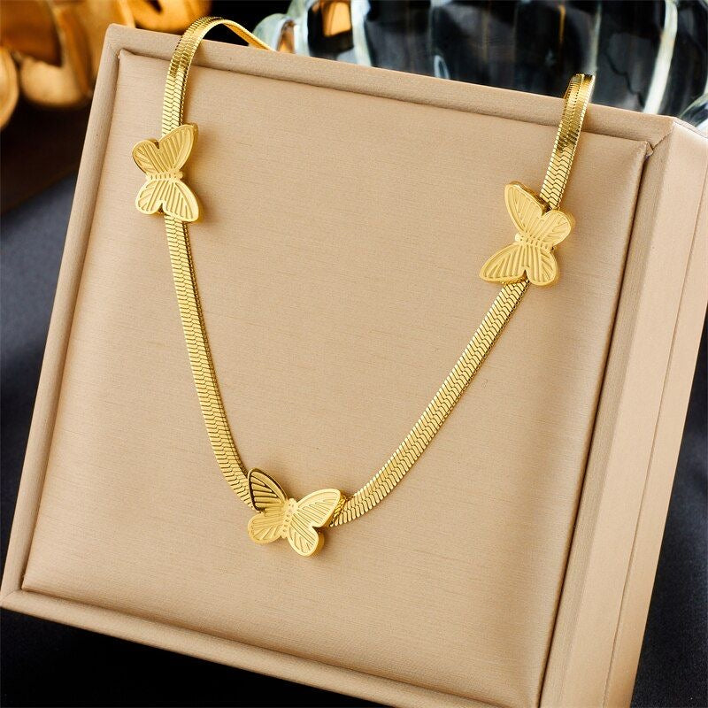 Butterfly necklace