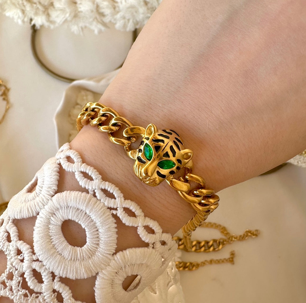 Trendy Tiger bracelet