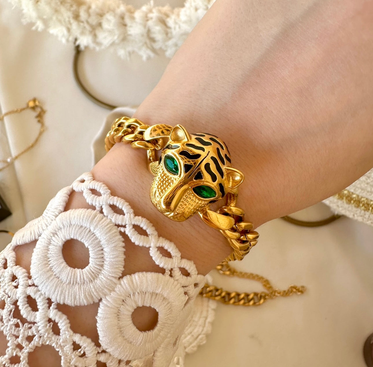 Trendy Tiger bracelet