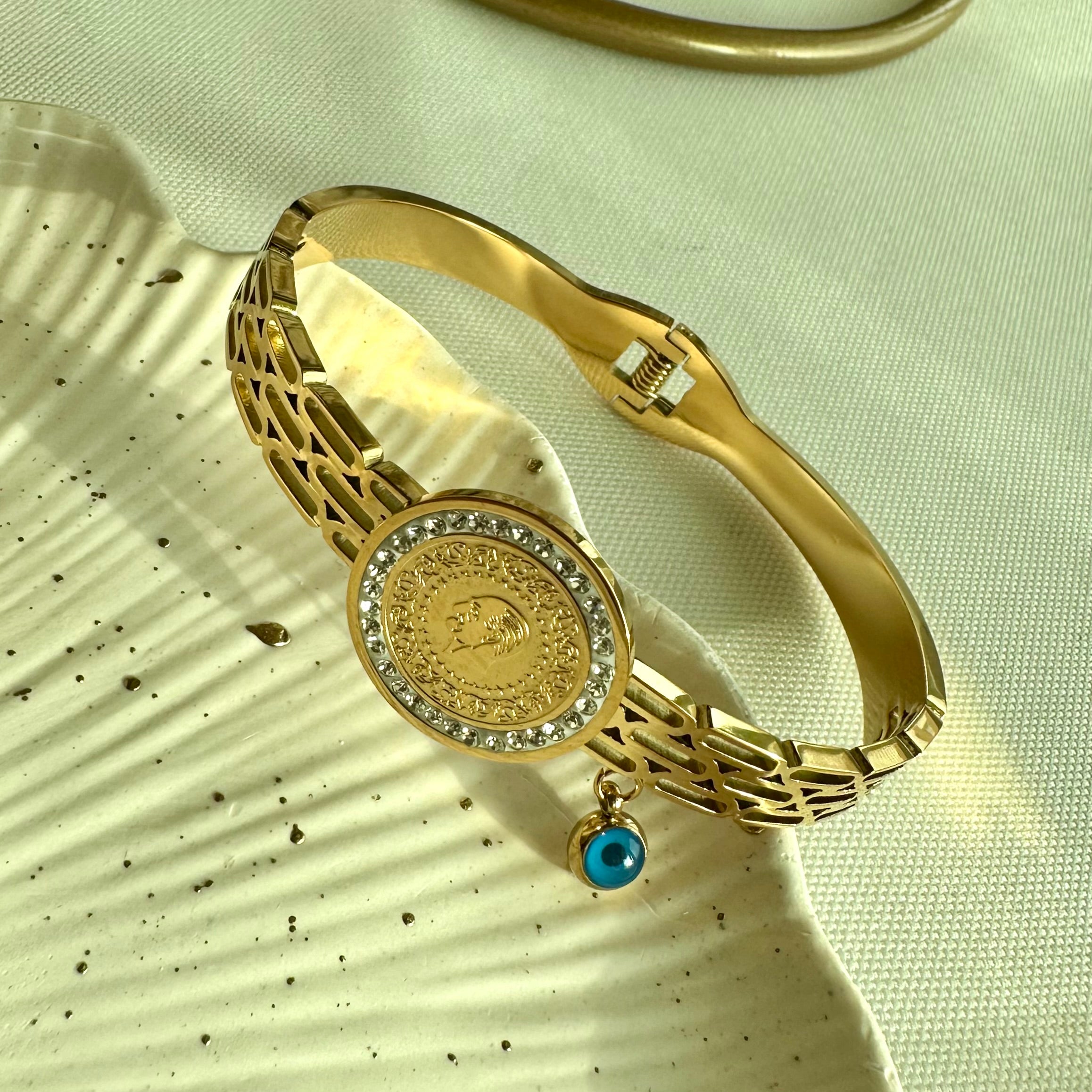 Coins bangle