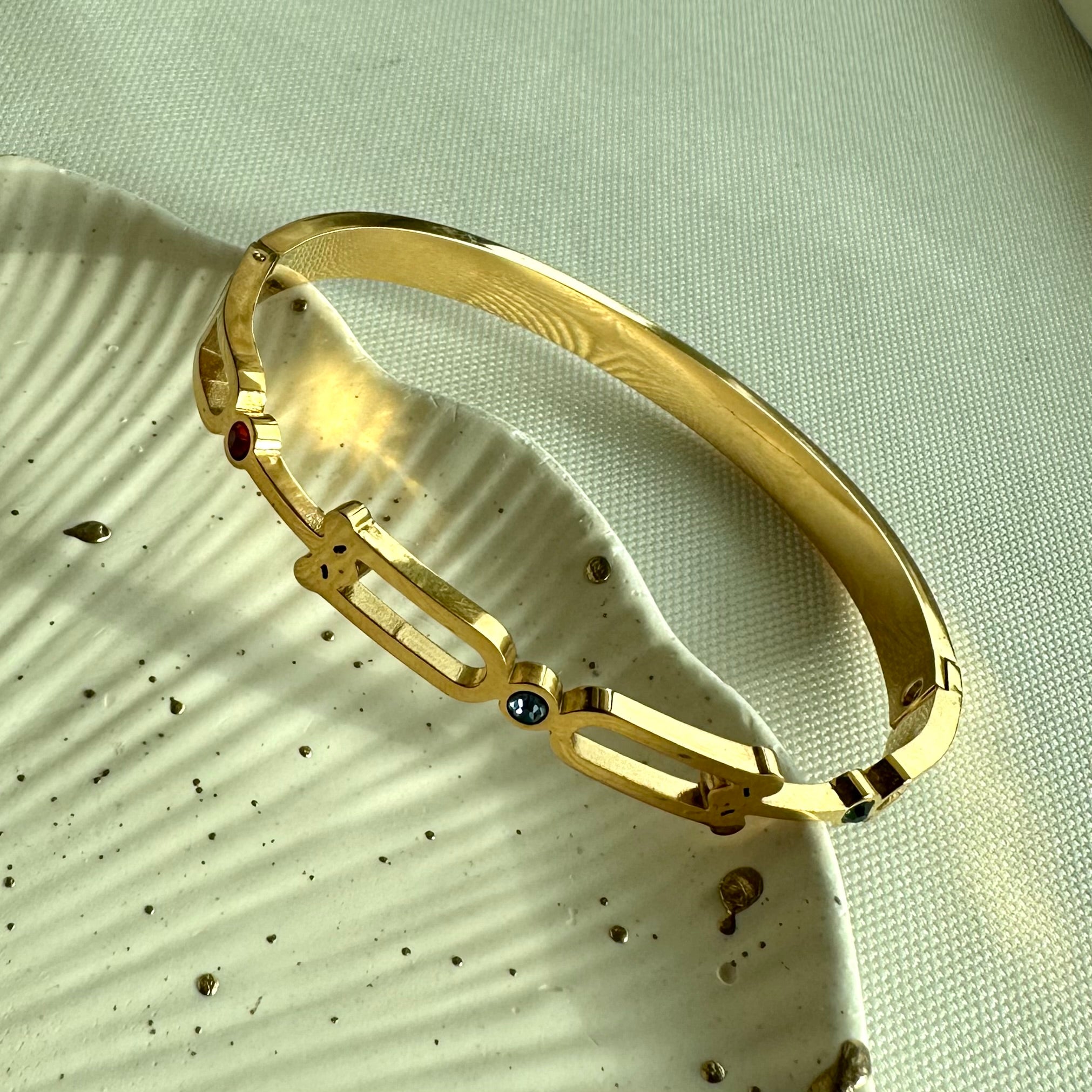 Zircon  colorful bangle