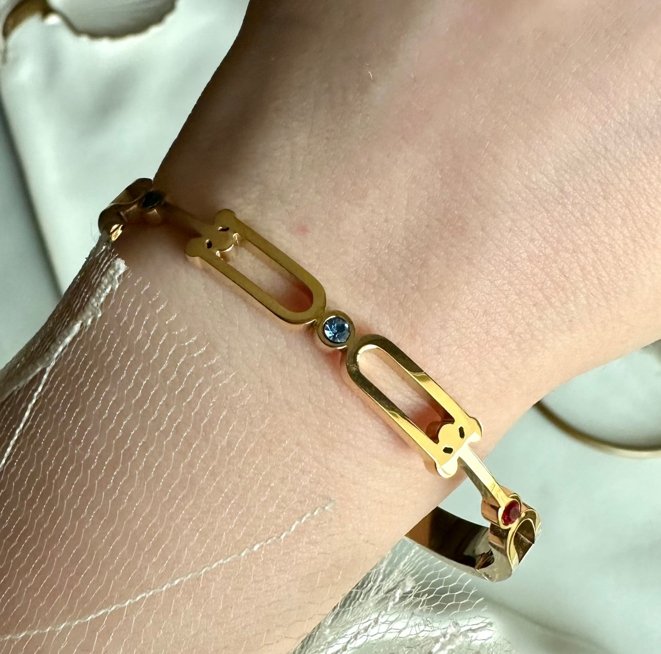 Zircon  colorful bangle