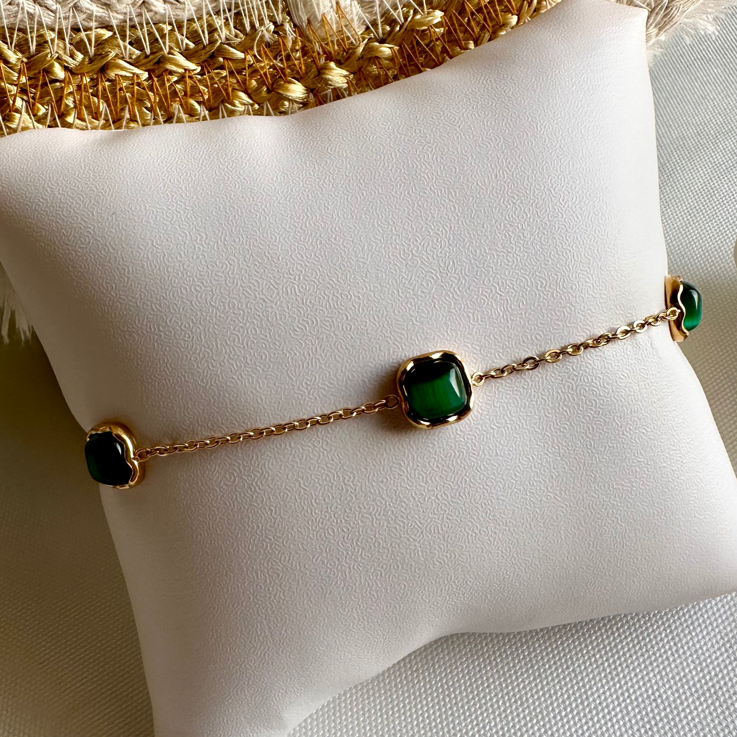 Emerald Gold bracelet