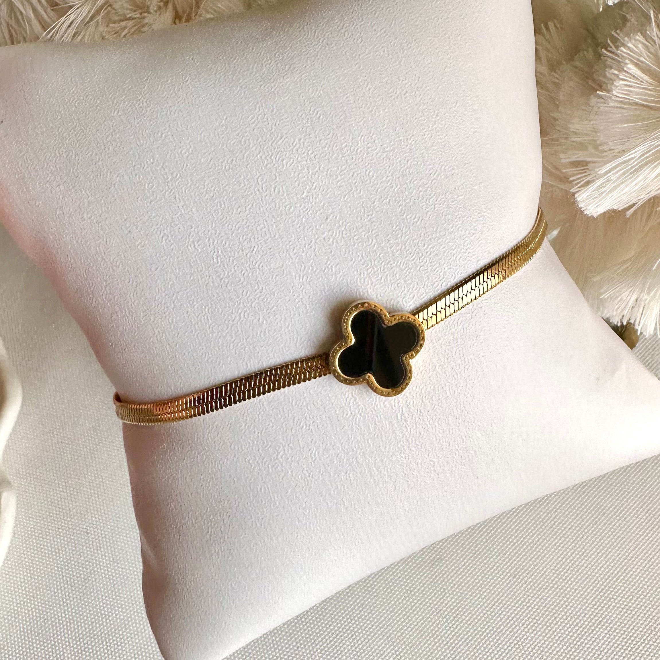 Black van cleef bracelet