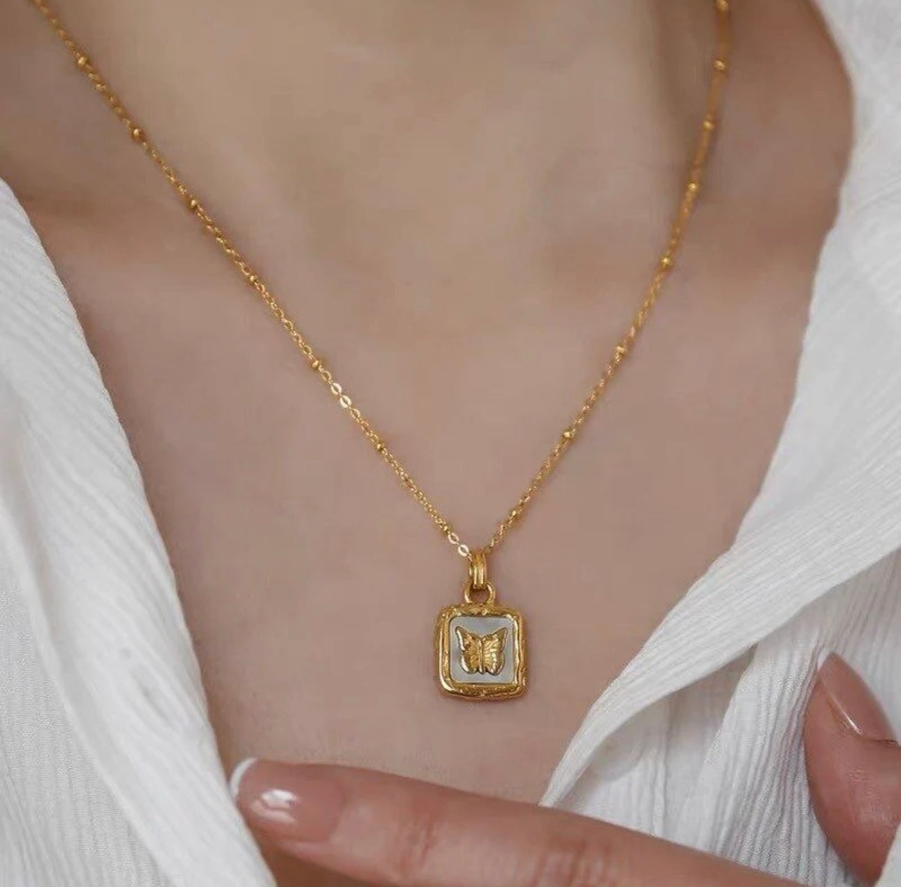 Butterfly necklace