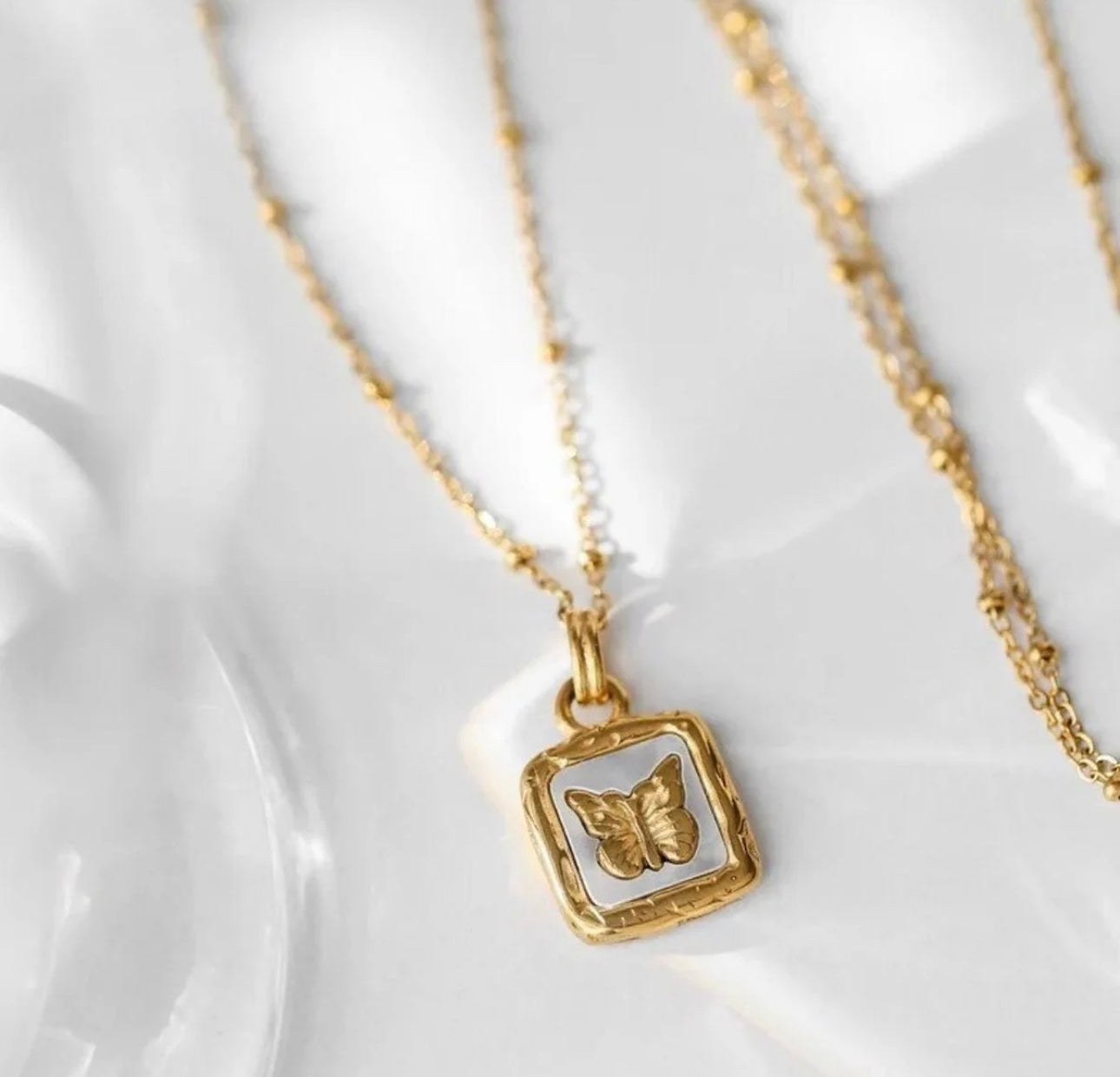 Butterfly necklace
