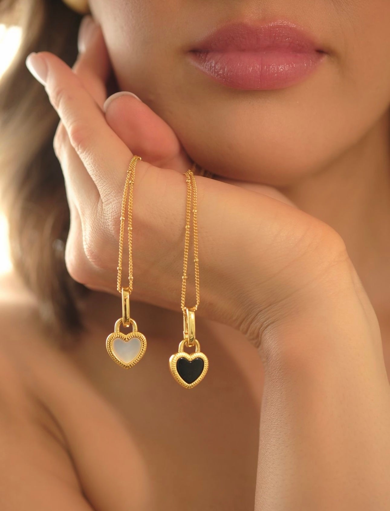 Heart charm Necklace