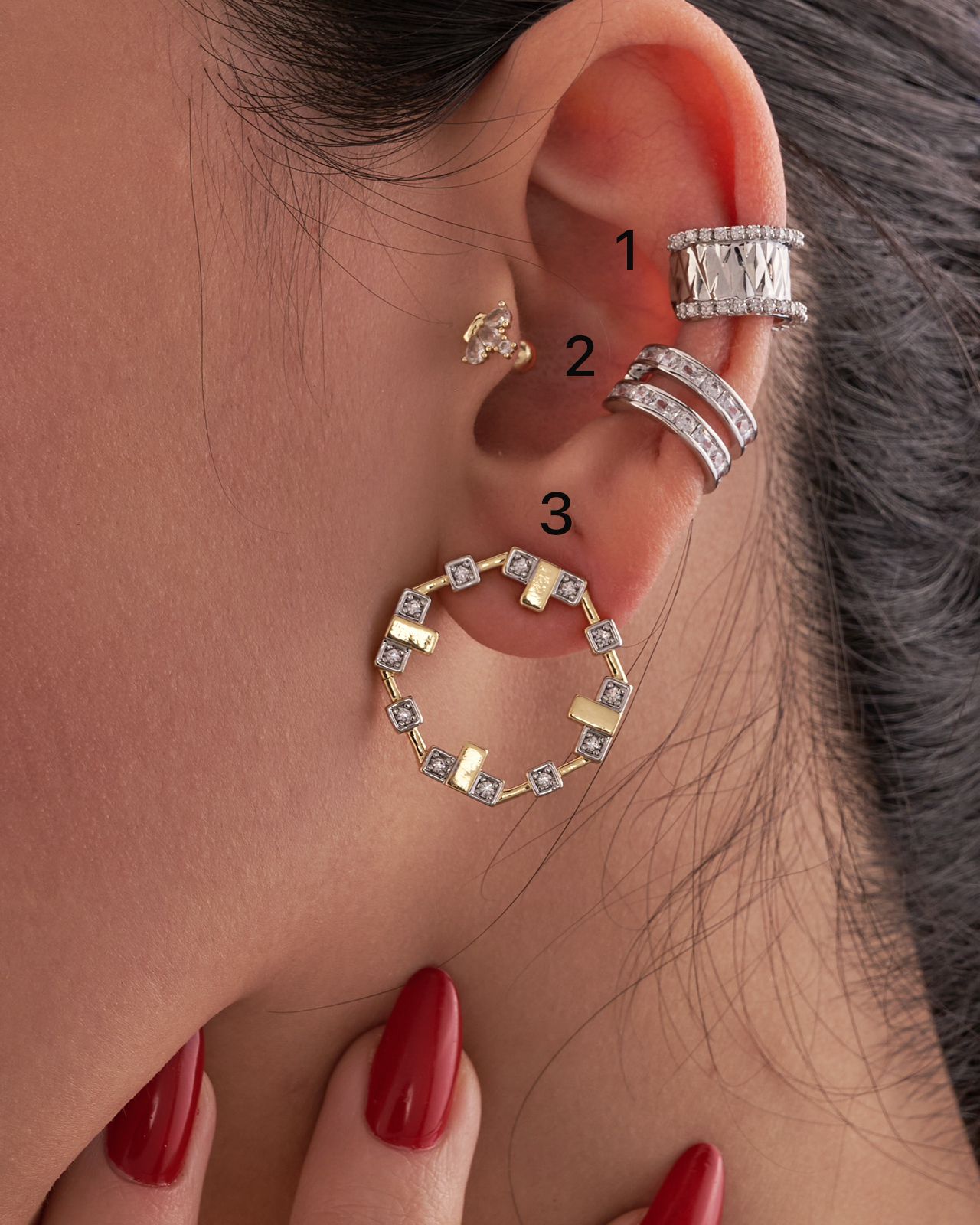 Ear cuffs