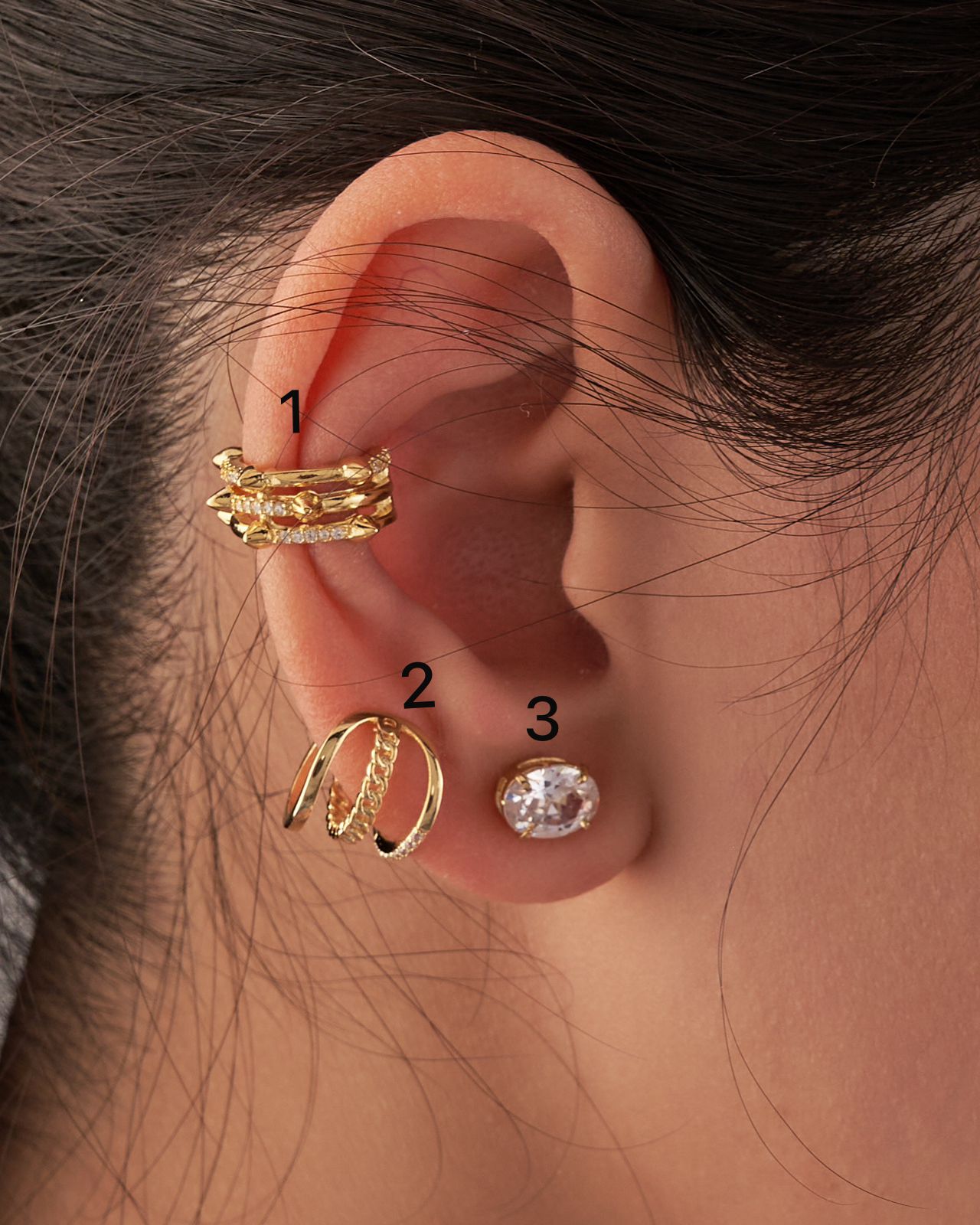 Ear cuffs