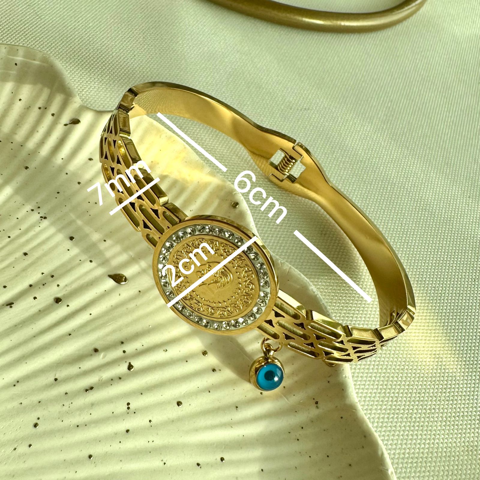 Coins bangle