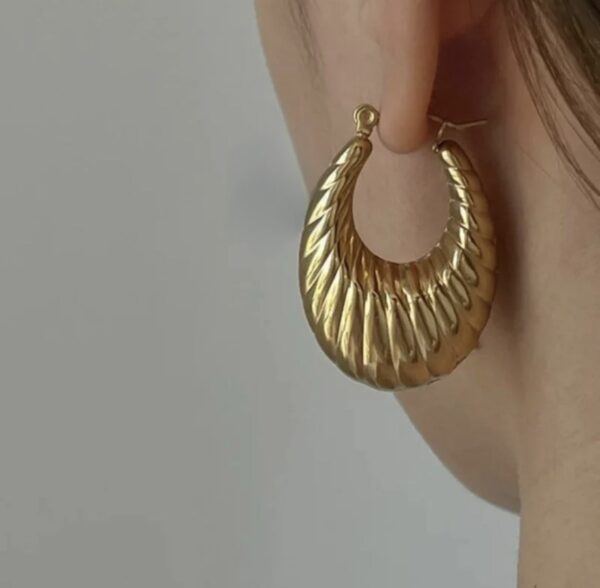 Croissant Hoop earrings