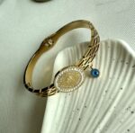Coins bangle